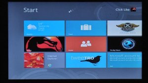 Microsoft Windows 8 Release Preview on Acer Aspire One Netbook - Metro Interface