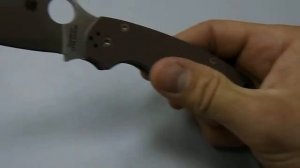 Spyderco Paramilitary. Нюансы отличия оригинала от клона.