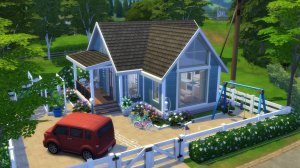 СЕМЕЙНЫЙ ДАЧНЫЙ ДОМ | THE SIMS 4 Строительство | Mulena Sims 4