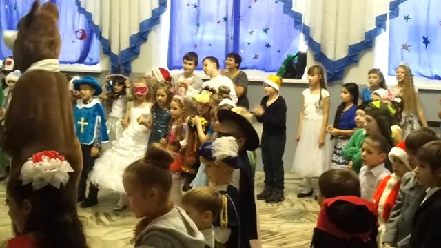 Новый Год 2016 , 4а, 17 школа, г.Ачинск, Красноярский край