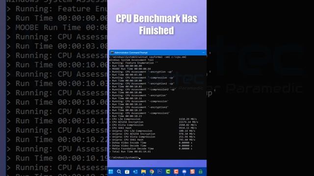 Check How Good Your CPU is in Command Prompt смотреть онлайн