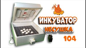 инкубатор несушка на 104 яйца с гигрометром