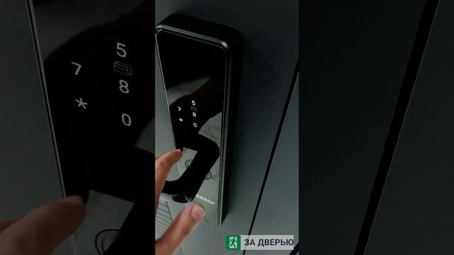 Дверь E тайга с электронным замком