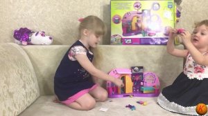 Распаковка Polly Pocket / Полли Покет. СЮРПРИЗ В КАРМАНЕ! Куклы, комната Полли. Игрушки для девочек