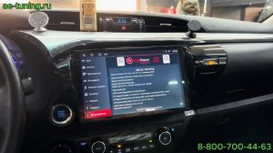 Android магнитола для Toyota Hilux 2015+