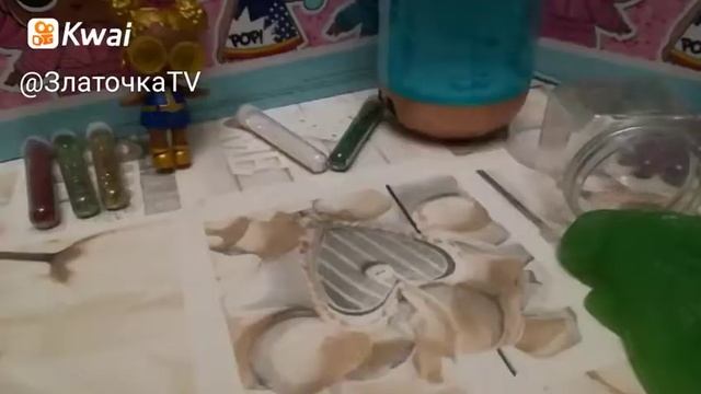 Кукла лол СЛАЙМЕР!!! Сделала блестящий слайм смотреть онлайн