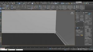 Как сделать теневой плинтус скрытого монтажа в 3ds Max?