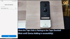 TP-Link Tapo D230S Smart Battery Video Doorbell Add device or Setup #doorbell #tapo #tplink #d230s