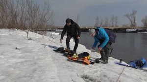 ЛЕГКО ЛИ ПЕРЕВЕРНУТЬ БАЙДАРКУ? / СПЛАВ Байдарка Вега 2, Варвар 380 от TimeTrial / Сплав на байдарке