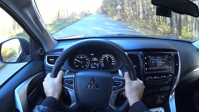 2016 Mitsubishi Pajero Sport POV Test Drive смотреть онлайн