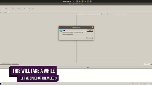 Recover files and Partitions from ext4, ext3, ext2 Partitions on linux for free using r linux
