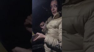 Пьяная женщина в такси Калининград