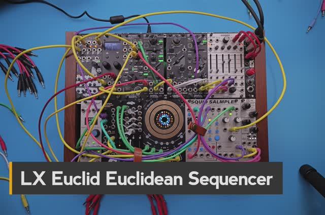 AtoVproject LX Euclid: Fun Touch-Sensitive Euclidean Sequencer