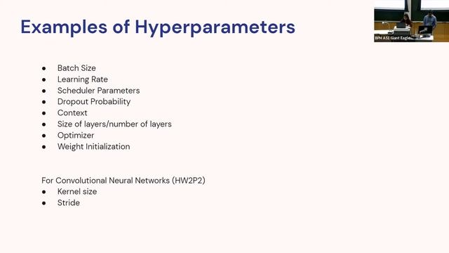 11-785 Deep Learning Recitation 2: Network Optimization & Hyper-parameter Tuning
