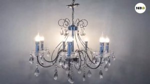 Подвесная люстра F Promo Selestine 2573 7P ✓ купить со склада в Москве и МО  mebel169.ru