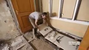 Неразъемный фальшпол в квартире!