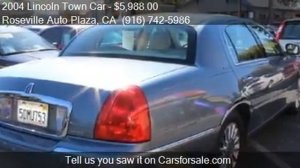 2004 Lincoln Town Car Signature 4dr Sedan for sale in Rosevi