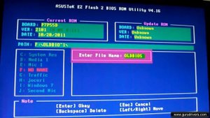 How to update bios for Asus motherboards with EZ Flash Bios 2