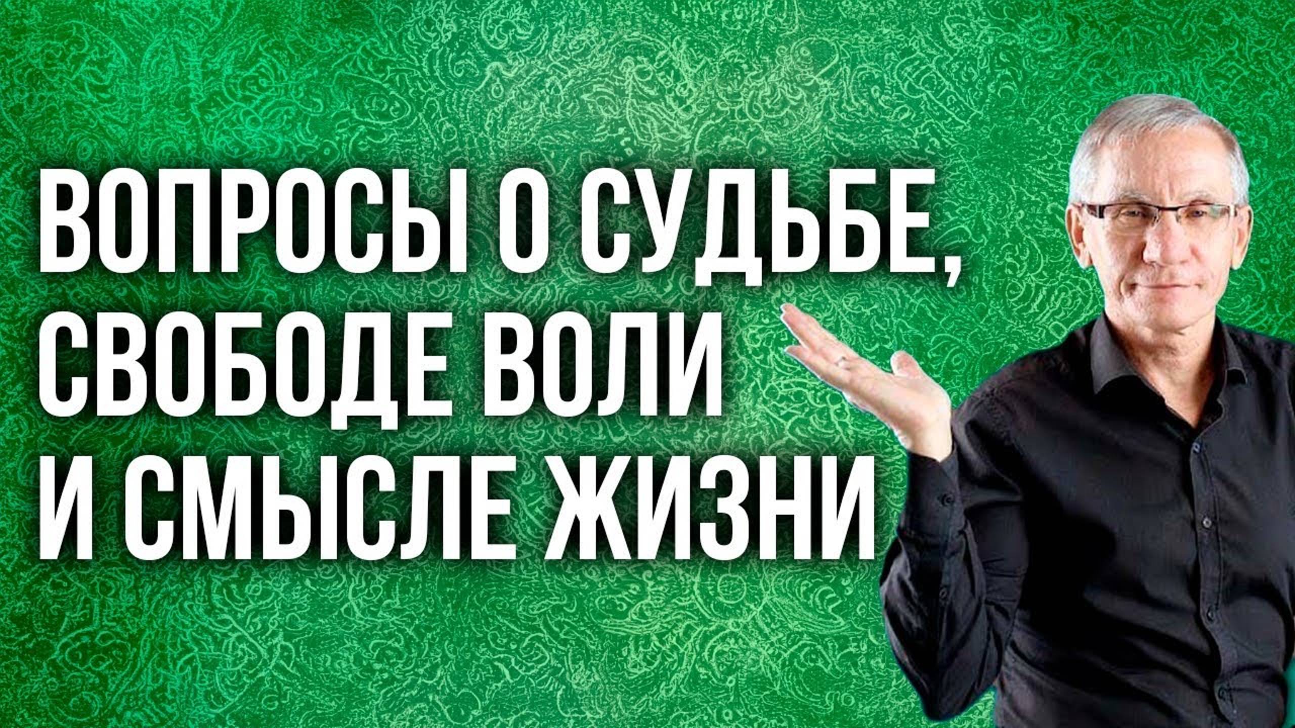 От загадок к смыслу. Вопросы о судьбе, свободе воли и смысле жизни. Валентин Ковалев