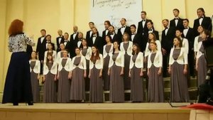 "Неаполитанская песенка", П.Чайковский, в обр.М.Серкова, Академический хор ЛЭТИ (Спб)