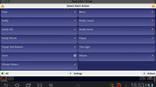 Setting up sleep timers with Tasker