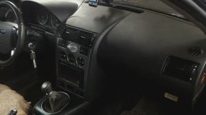 Ремонт заслонки печки, отопителя салона. Ford Mondeo 3. Repair of the heater damper.