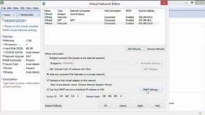 Configuring a Virtual Network with DHCP in VMware