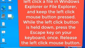 Drag and Drop Not Working in Windows 10 PC Fix