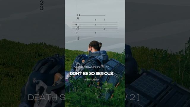 DEATH STRANDING Тема на Гитаре 2/2. Ноты и Табы GuitarMe School | Александр Чуйко