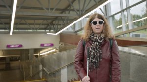 Прогулка-эксперимент. Как незрячие передвигаются по городу и пользуются транспортом