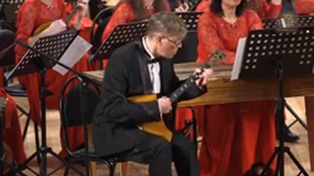 Илья Мищенков "Ягодная фантазия"- Юрий Фукалов балалайка, Белгородский академический русский оркестр