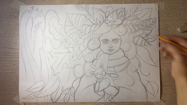 Autumn Girl - [Speed painting] смотреть онлайн