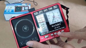 Giới thiệu và hướng dẫn sử dụng Đài Radio Waxiba XB 401 | Giá : 330.000 Đ