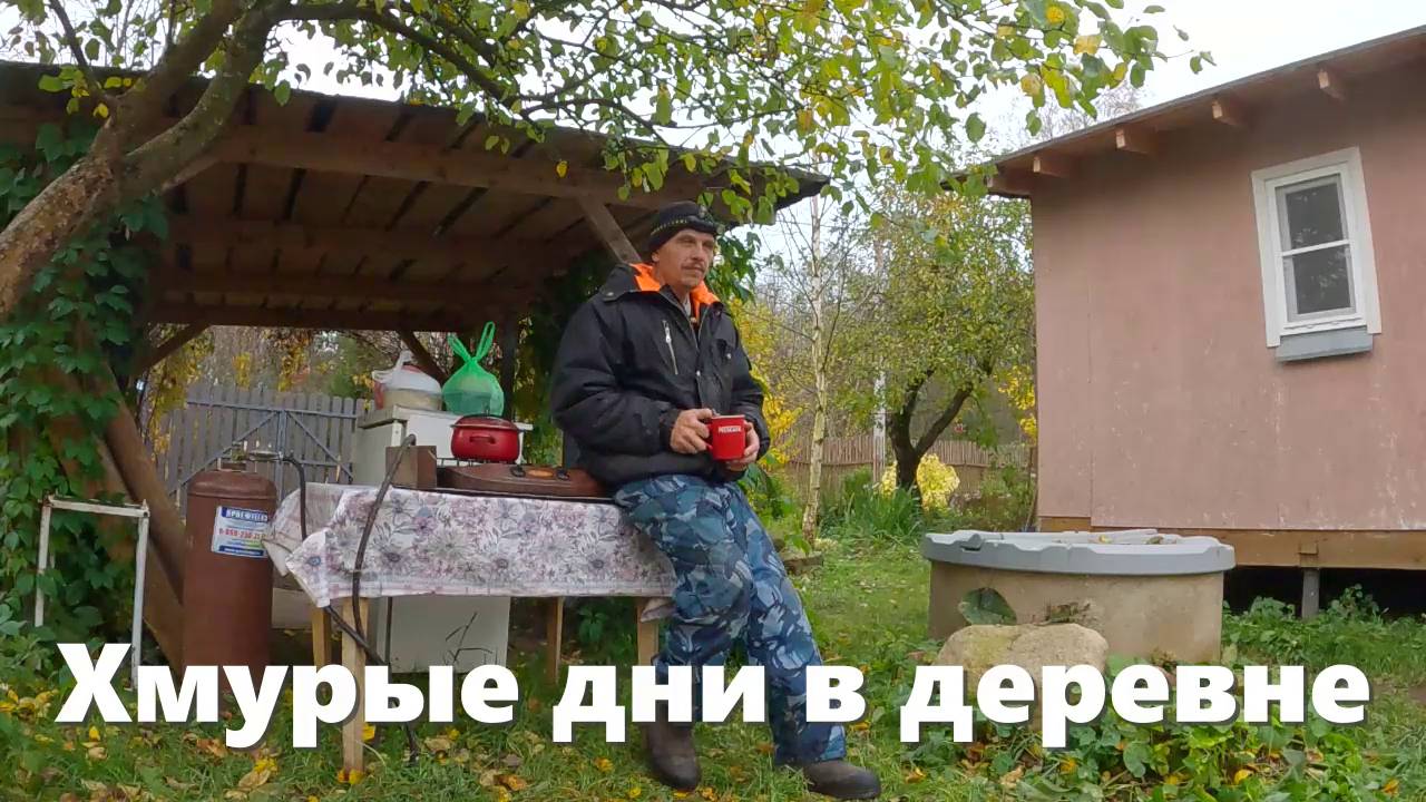Очень "хмурые" деревенские будни! Забои, сено, огород и генератор! смотреть онлайн