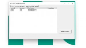 2 USRP CONNECTION | USRP Configuration utility | NI USRP List hardware