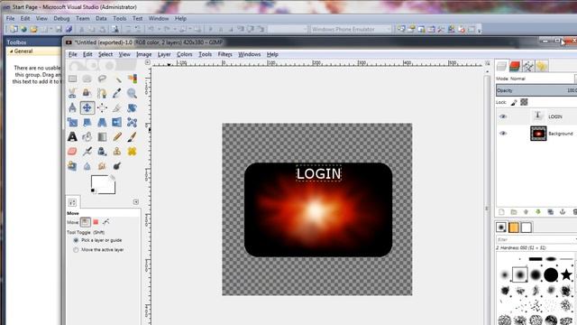 VB.NET Tutorial -  Windowless / Transparent Forms (Visual Basic .NET)
