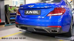 Genesis g70 E.V.C Exhaust
