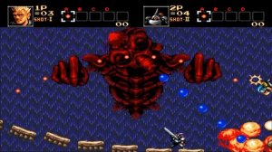 Contra Hard Corps Sega Genesis Gameplay