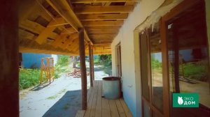 ЭкоДом из соломенных блоков.