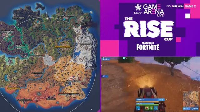 Spark Game Arena finals| R13 |THE RISE CUP |FORTNITE | Highlights