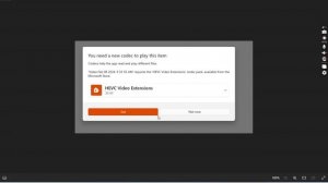 Windows 10 - how to fix You need a new codec to play this item HEVC Video Extensions issue