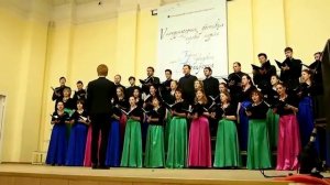 "Kalejs Kala Debesis", S. Mence, Молодёж.капелла "Гармония" (Гатчина)