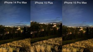 iPhone 14 Pro Max vs iPhone 15 Plus vs iPhone 15 Pro Max: NIGHT MODE Camera Test!