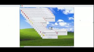 windows xp crazy error (scratch)
