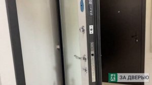 Обзор двери Тайга 9 см  с зеркалом