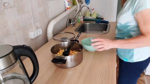 Поменяла стрижку. Ленивый, быстрый обед.