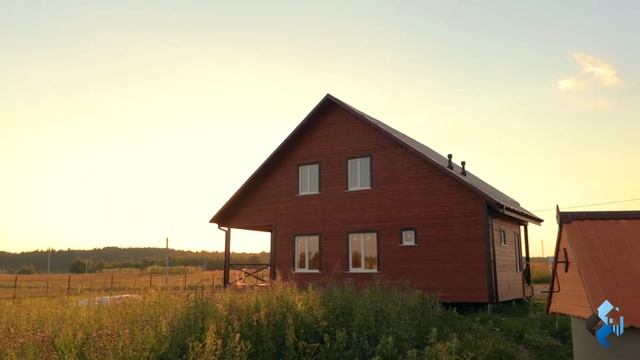 Каркасный дом от ООО "Строй-Комфорт". "Довольны исполнением, домом. То, что хотели то и получили."