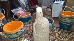 Поделки из Джута в подарок ручная работа