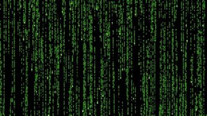 Realistic Matrix Screensaver 4k 1 hour