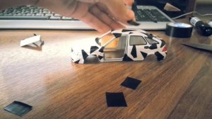 Как сделать камуфляж на модель